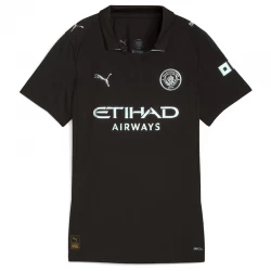 Damska Koszulka Piłkarska Manchester City 2025-26 Wyjazdowa