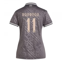 Damska Koszulka Rodrygo #11 Real Madryt 2024-25 Alternatywna