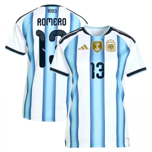 Damska Koszulka Romero #13 Argentyna Mistrzostwa Świata 2026 Domowa