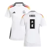 Damska Koszulka Toni Kroos #8 Niemcy Mistrzostwa Europy 2024 Domowa