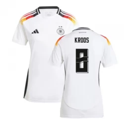 Damska Koszulka Toni Kroos #8 Niemcy Mistrzostwa Europy 2024 Domowa