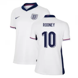 Damska Koszulka Wayne Rooney #10 Anglia Mistrzostwa Europy 2024 Domowa