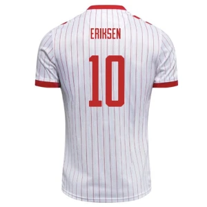 Dania Koszulka Piłkarska 2026 Christian Eriksen #10 Wyjazdowa Męska