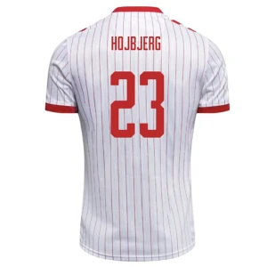 Dania Koszulka Piłkarska 2026 Hojbjerg #23 Wyjazdowa Męska