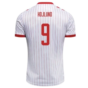 Dania Koszulka Piłkarska 2026 Hojlund #9 Wyjazdowa Męska