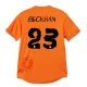 David Beckham #23 Koszulki Piłkarskie Real Madryt 2023-24 x Y3 Orange Fourth Męska