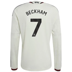 David Beckham #7 Koszulki Piłkarskie Manchester United 2026-27 Trzecia Męska Długi Rękaw