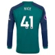 Declan Rice #41 Koszulki Piłkarskie Arsenal FC 2023-24 Alternatywna Męska Długi Rękaw
