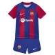 Discount Dzieci Koszulka + Spodenki FC Barcelona 2023-24 Domowa