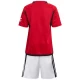 Discount Dzieci Koszulka + Spodenki Manchester United 2023-24 Domowa