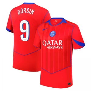 Dorsin #9 Koszulki Piłkarskie Paris Saint-Germain PSG 2025-26 Trzecia Męska