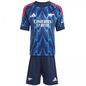 Dzieci Arsenal FC Strój Piłkarski Koszulka 2025-26 Wyjazdowa