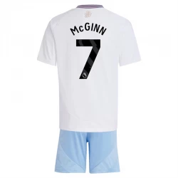 Dzieci Aston Villa Strój Piłkarski Koszulka McGinn #7 2024-25 Wyjazdowa