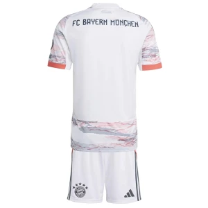 Dzieci Bayern Monachium Strój Piłkarski Koszulka 2025-26 Wyjazdowa
