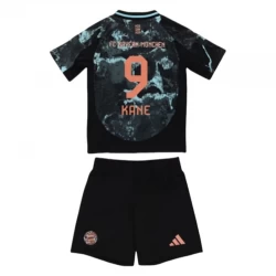 Dzieci Bayern Monachium Strój Piłkarski Koszulka Harry Kane #9 2024-25 Wyjazdowa
