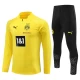 Dzieci BVB Borussia Dortmund Komplet Bluza Treningowa 2023-24 Żółty
