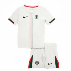 Dzieci Chelsea FC Strój Piłkarski Koszulka 2025-26 Wyjazdowa