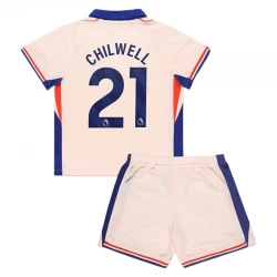 Dzieci Chelsea FC Strój Piłkarski Koszulka Chilwell #21 2024-25 Wyjazdowa