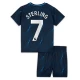Dzieci Chelsea FC Strój Piłkarski Koszulka Raheem Sterling #7 2023-24 Wyjazdowa