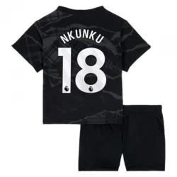 Dzieci Christopher Nkunku #18 Koszulki Piłkarskie Chelsea FC 2024-25 Alternatywna