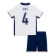 Dzieci Declan Rice #4 Strój Piłkarski Koszulka + Spodenki Anglia Mistrzostwa Europy 2024 Domowa