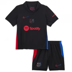 Dzieci FC Barcelona Strój Piłkarski Koszulka 2024-25 Wyjazdowa