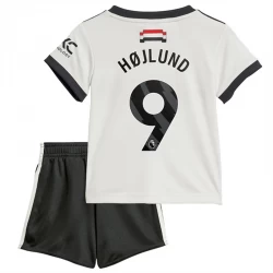 Dzieci Hojlund #9 Koszulki Piłkarskie Manchester United 2024-25 Alternatywna