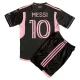 Dzieci Inter Miami CF Strój Piłkarski Koszulka Lionel Messi #10 2023-24 Wyjazdowa