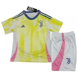 Dzieci Juventus FC Strój Piłkarski Koszulka 2024-25 Wyjazdowa