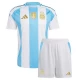 Dzieci Koszulka + Spodenki Argentyna Lionel Messi #10 2024 Domowa