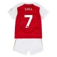 Dzieci Koszulka + Spodenki Arsenal FC Bukayo Saka #7 2023-24 Domowa
