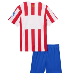 Dzieci Koszulka + Spodenki Atlético Madryt 2025-26 Domowa