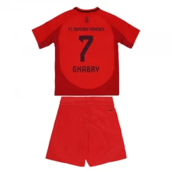 Dzieci Koszulka + Spodenki Bayern Monachium Serge Gnabry #7 2024-25 Domowa