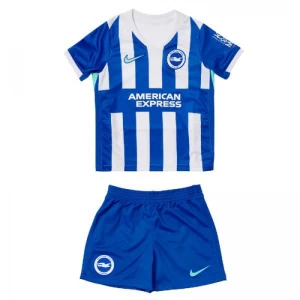 Dzieci Koszulka + Spodenki Brighton Hove Albion 2025-26 Domowa
