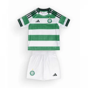 Dzieci Koszulka + Spodenki Celtic FC 2025-26 Domowa