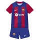 Dzieci Koszulka + Spodenki FC Barcelona 2023-24 Domowa