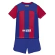 Dzieci Koszulka + Spodenki FC Barcelona 2023-24 Domowa