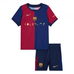 Dzieci Koszulka + Spodenki FC Barcelona 2024-25 Coldplay Domowa