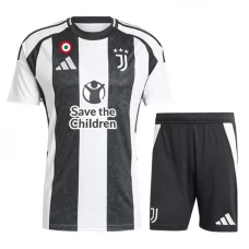 Dzieci Koszulka + Spodenki Juventus FC 2024-25 Save The Children Domowa