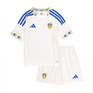 Dzieci Koszulka + Spodenki Leeds United 2025-26 Domowa