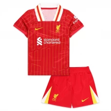 Dzieci Koszulka + Spodenki Liverpool FC 2024-25 Domowa