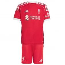 Dzieci Koszulka + Spodenki Liverpool FC 2025-26 Domowa