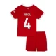 Dzieci Koszulka + Spodenki Liverpool FC Virgil van Dijk #4 2023-24 Domowa