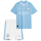 Dzieci Koszulka + Spodenki Manchester City Kevin De Bruyne #17 2023-24 Domowa