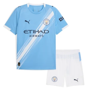 Dzieci Koszulka + Spodenki Manchester City 2025-26 Domowa
