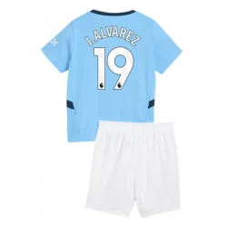 Dzieci Koszulka + Spodenki Manchester City J. Alvarez #19 2024-25 Domowa