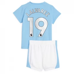 Dzieci Koszulka + Spodenki Manchester City Julián Álvarez #19 2023-24 Domowa