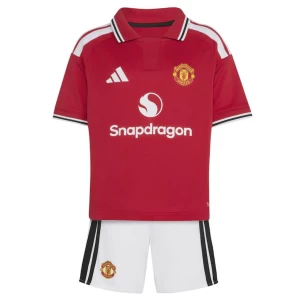 Dzieci Koszulka + Spodenki Manchester United 2026-27 Domowa