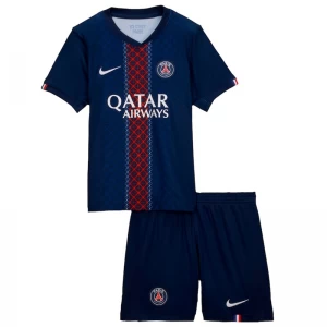 Dzieci Koszulka + Spodenki Paris Saint-Germain PSG 2025-26 Domowa