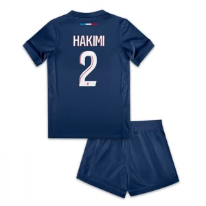 Dzieci Koszulka + Spodenki Paris Saint-Germain PSG Achraf Hakimi #2 2024-25 Domowa